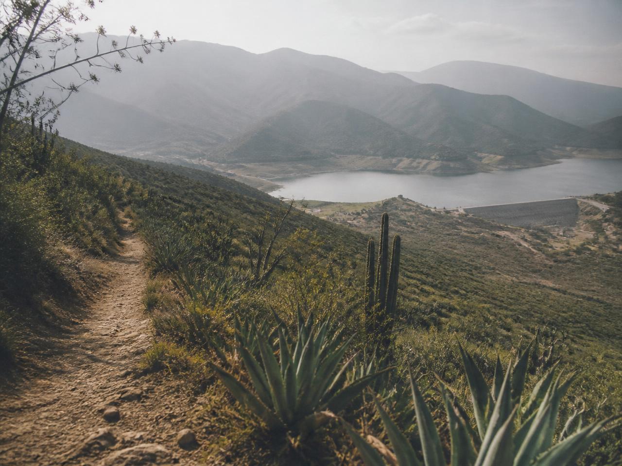 Sierra trails above the valley